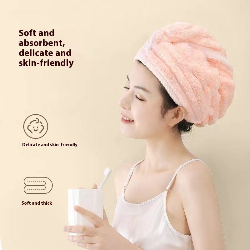 Soft & Absorbent Hair Wrap Towel