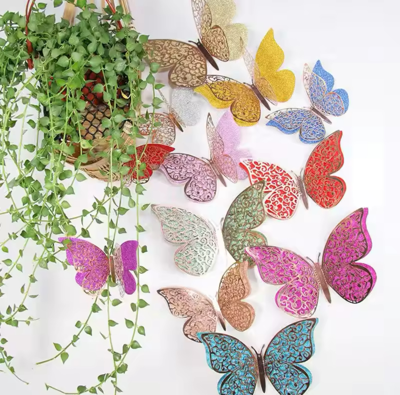 Butterfly wall decoration