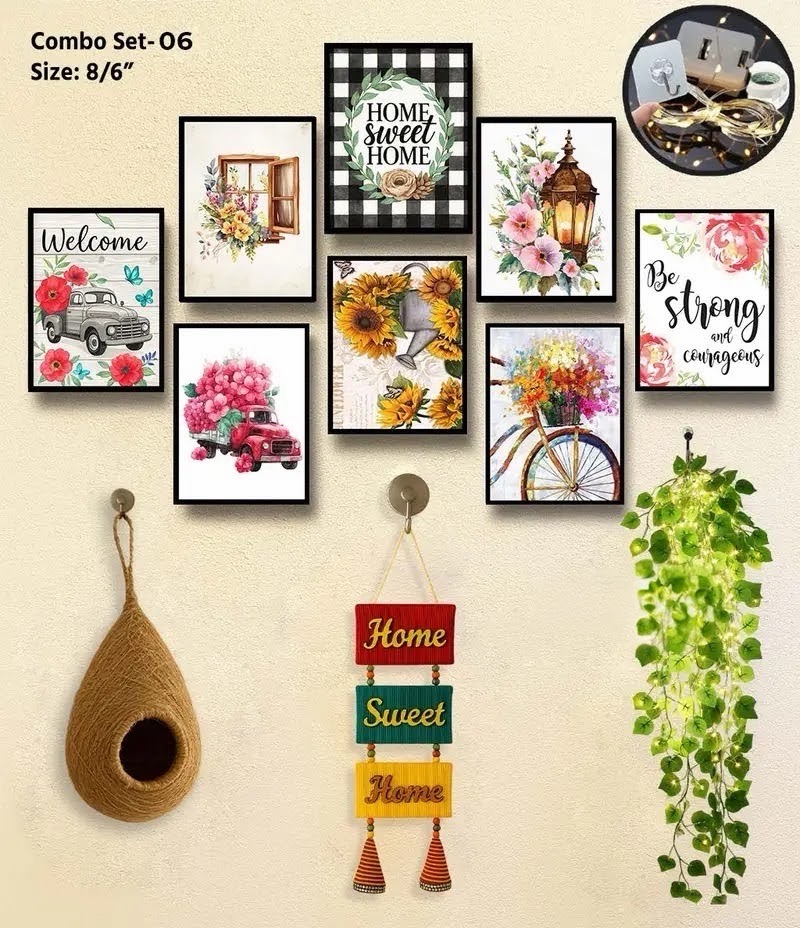 Wall decoration all in one combo